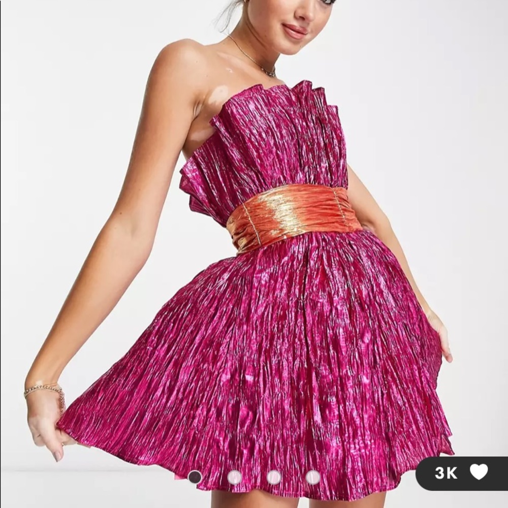 Collective the Label ASOS Metallic Dress